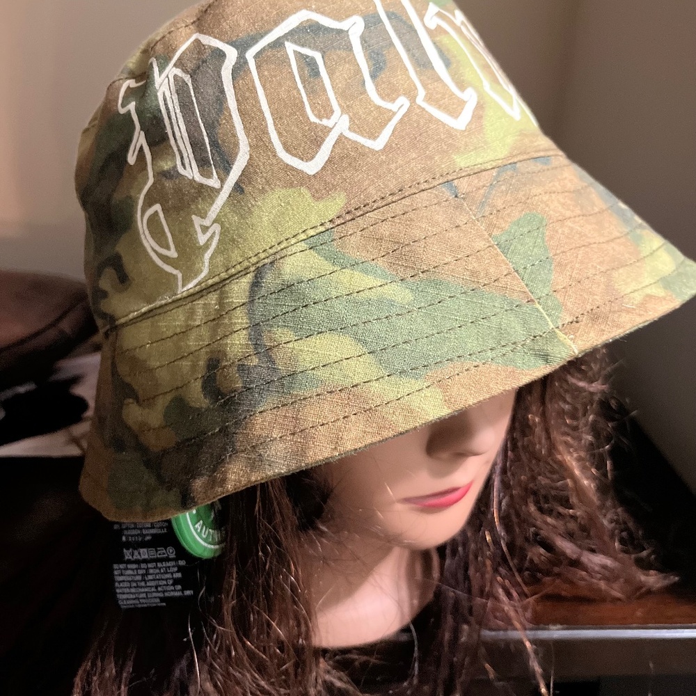 MILITARY LOGO BUCKET HAT